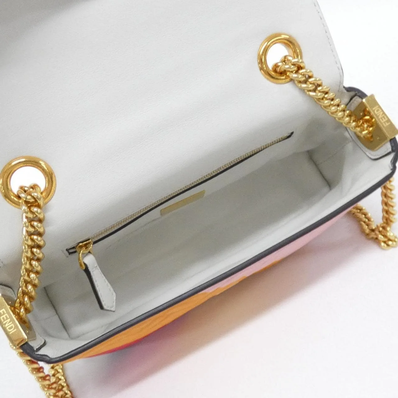 FENDI Baguette 8BR793 AK2K Shoulder Lambskin 7