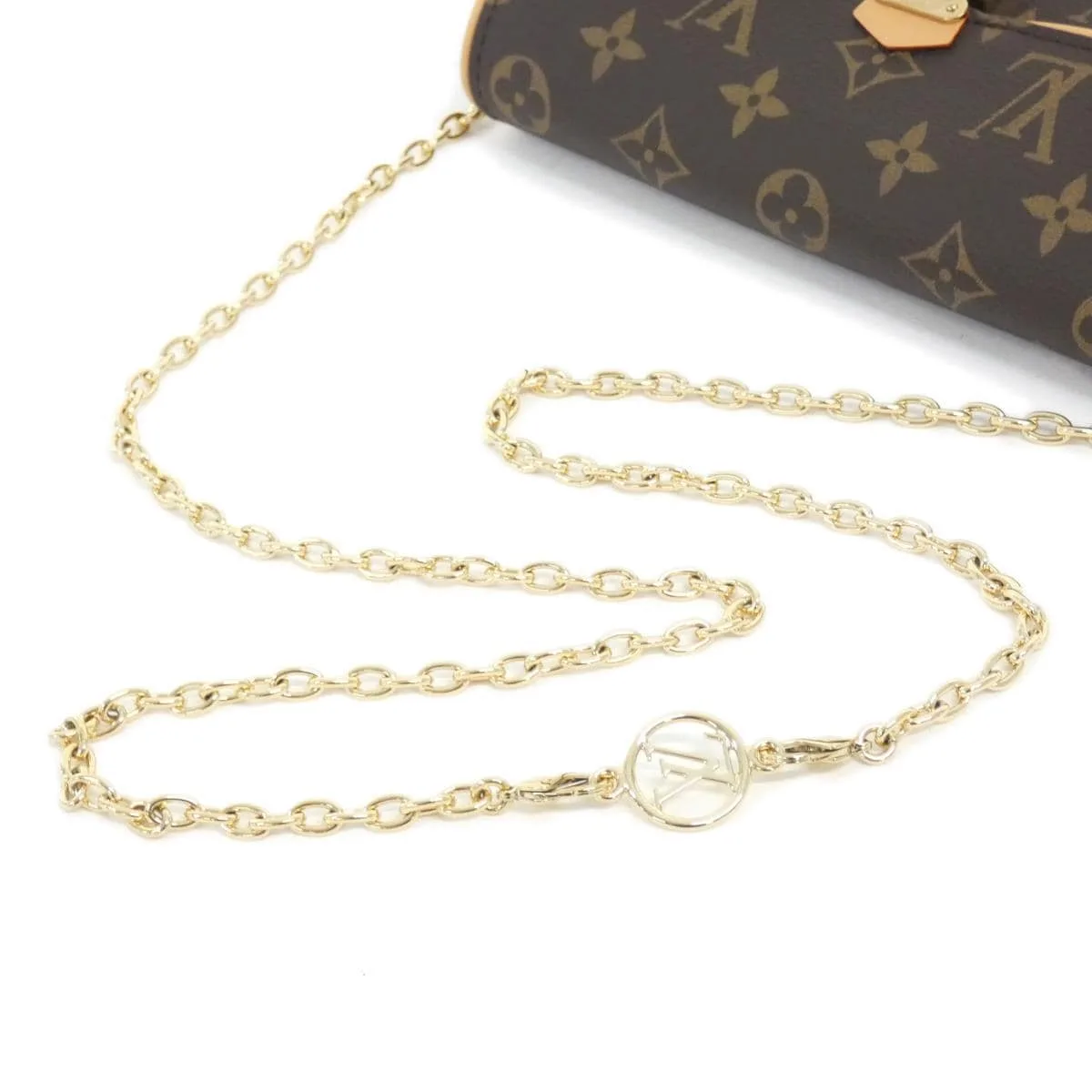 LOUIS VUITTON Pochette M13566 Shoulder Monogram 4