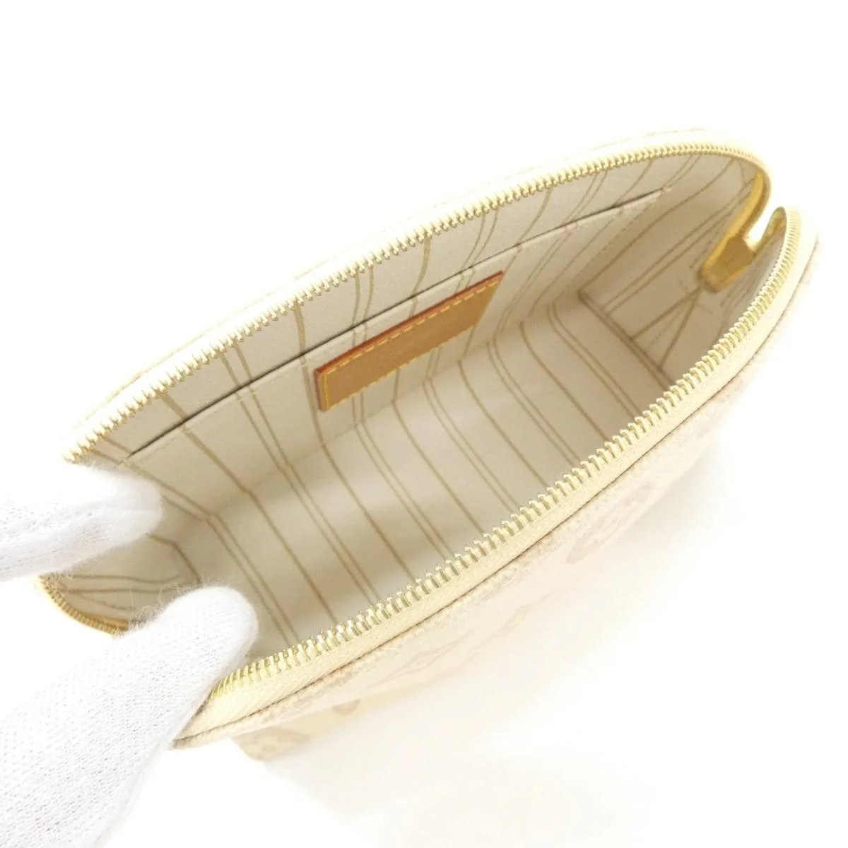 LOUIS VUITTON Pochette M28239 Pouch Monogram Monogram Unused - Thumbnail 4