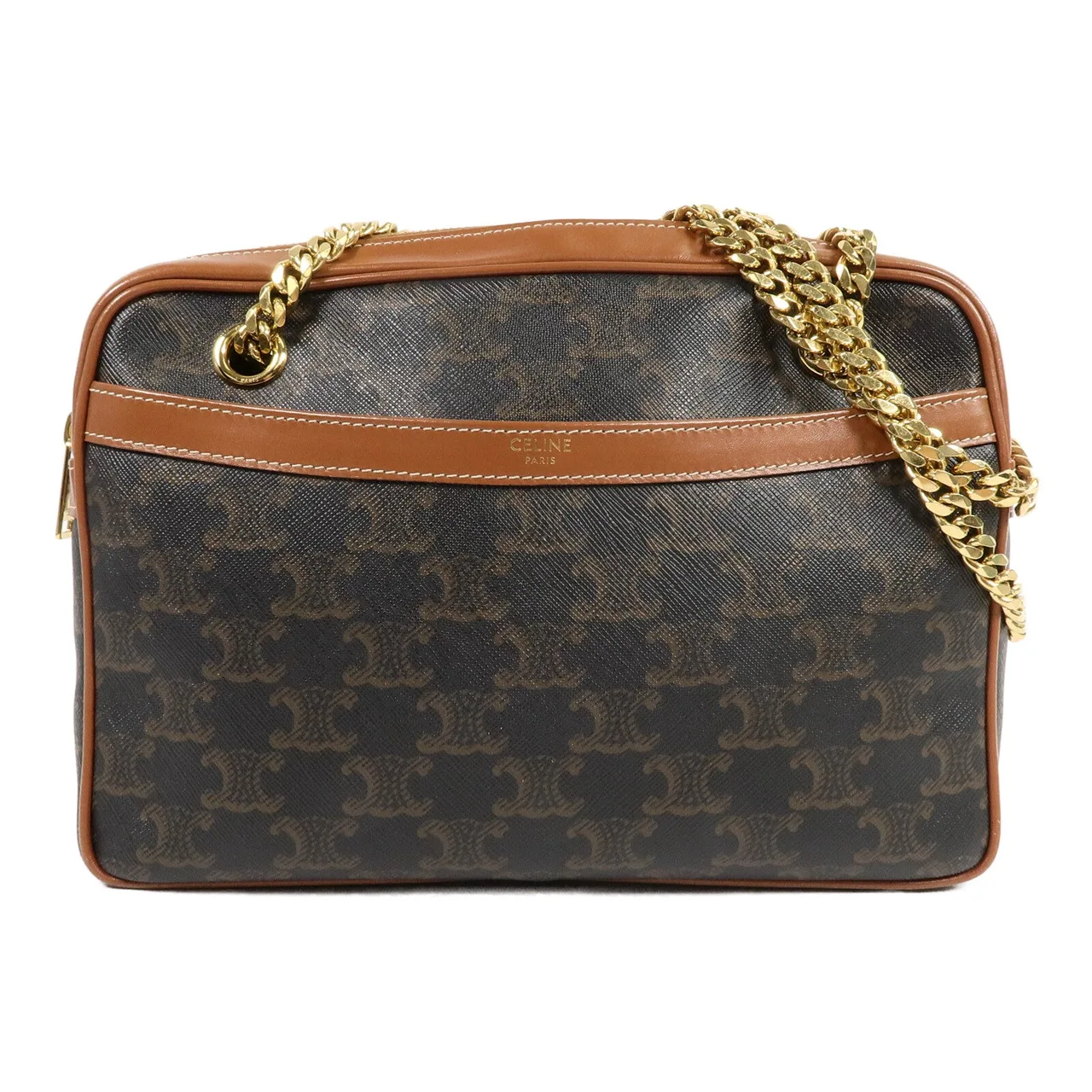 CELINE 195452 肩背包 塗層帆布