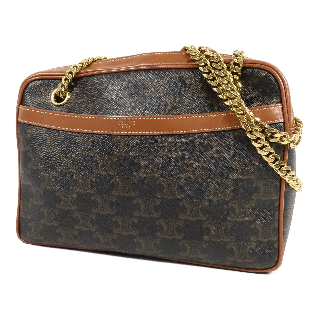 CELINE 195452 肩背包 塗層帆布 3
