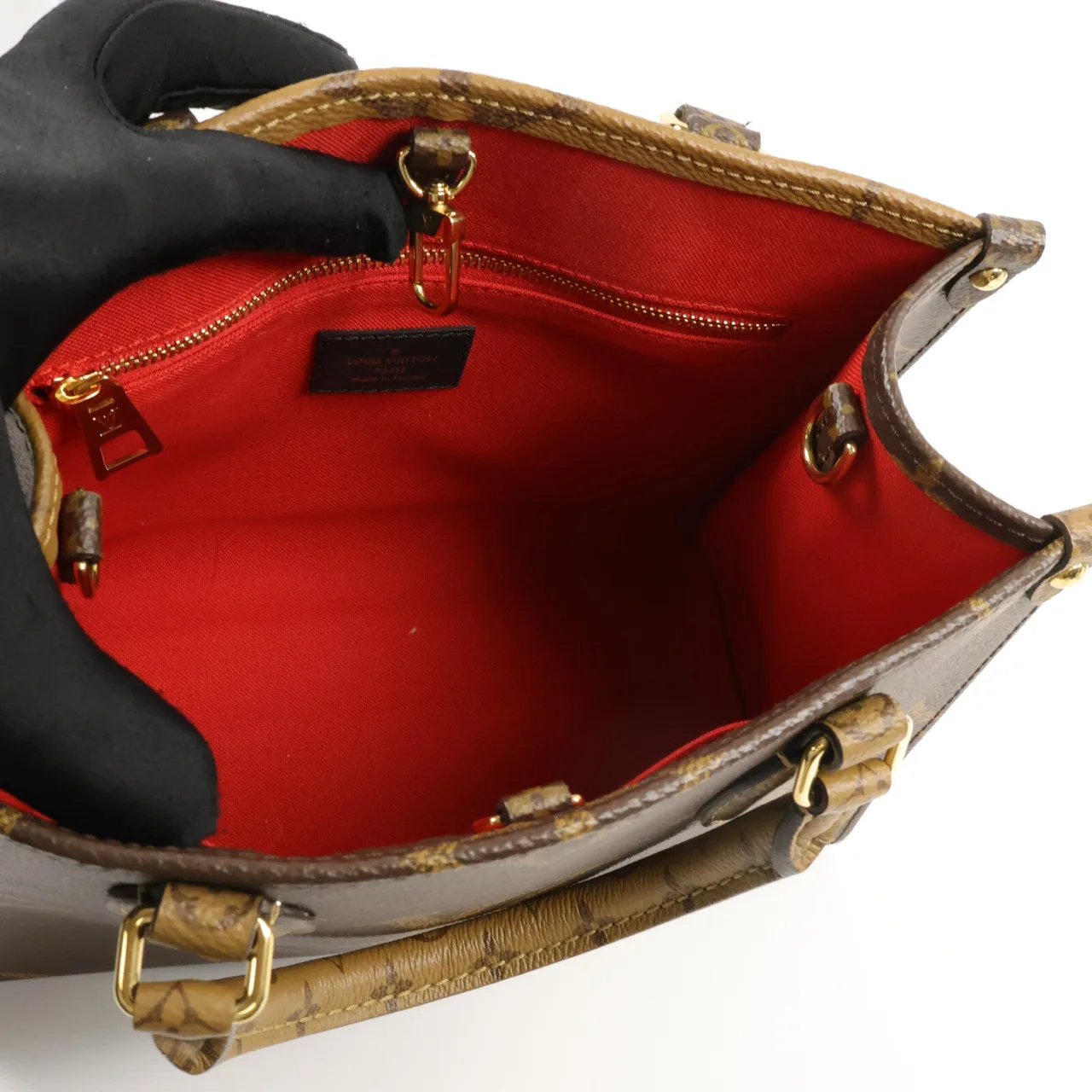 LOUIS VUITTON OnTheGo M46373 兩用包 塗層帆布 5