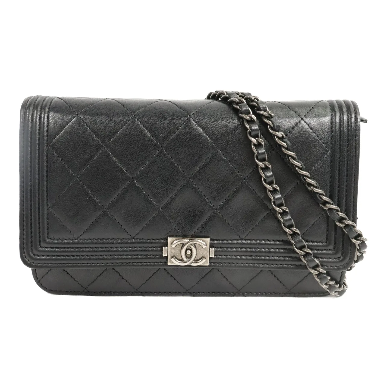 CHANEL A68911 Shoulder Bag Lambskin