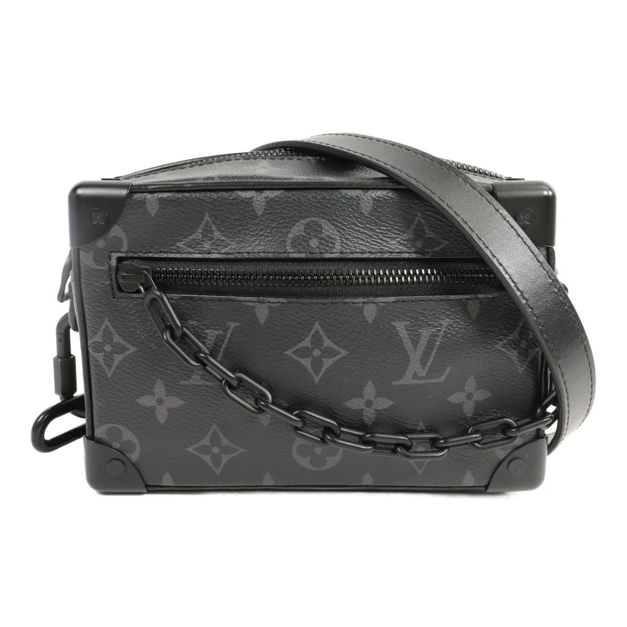 LOUIS VUITTON Soft Trunk M44735 Shoulder Bag Coated Canvas