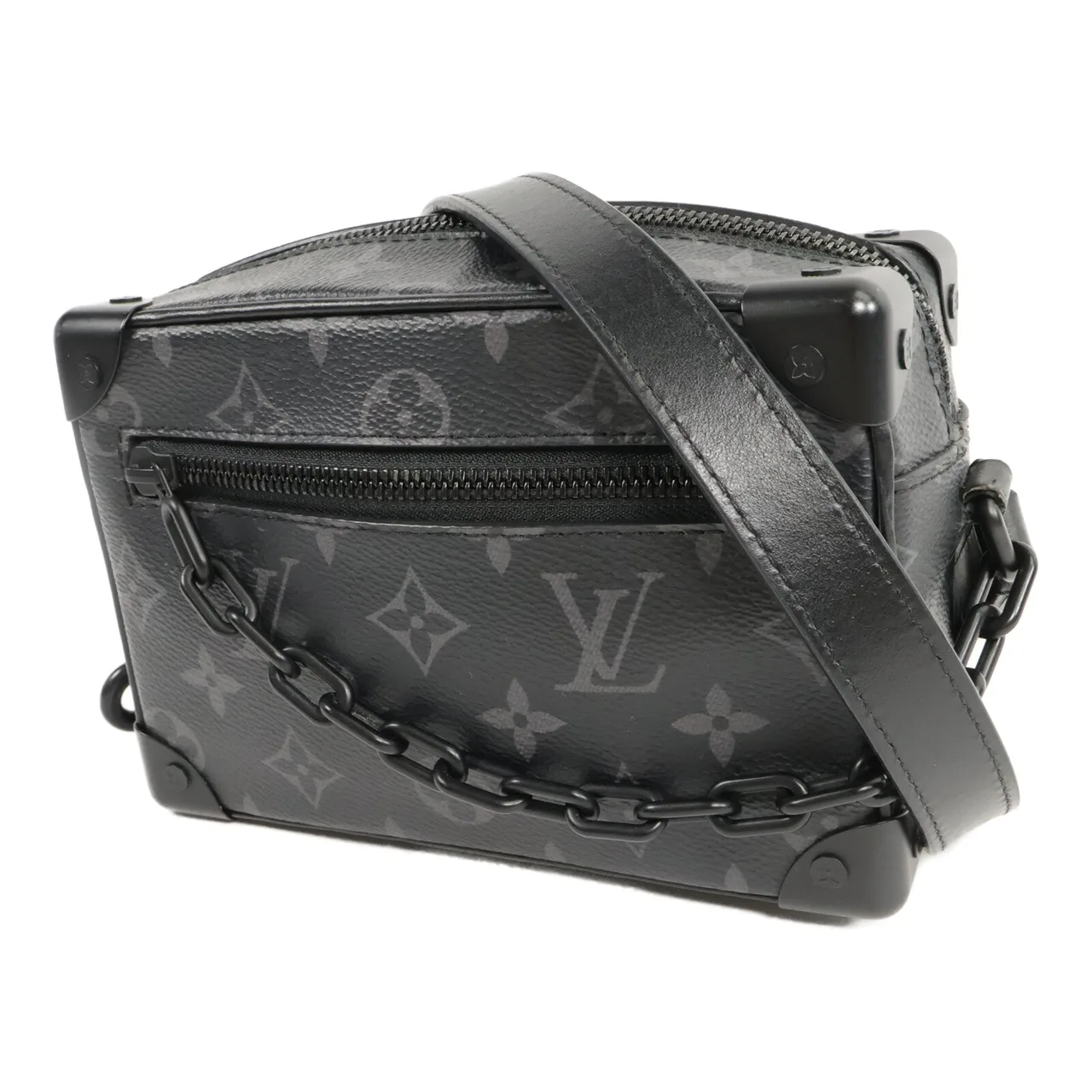 LOUIS VUITTON Soft Trunk M44735 Shoulder Bag Coated Canvas 3