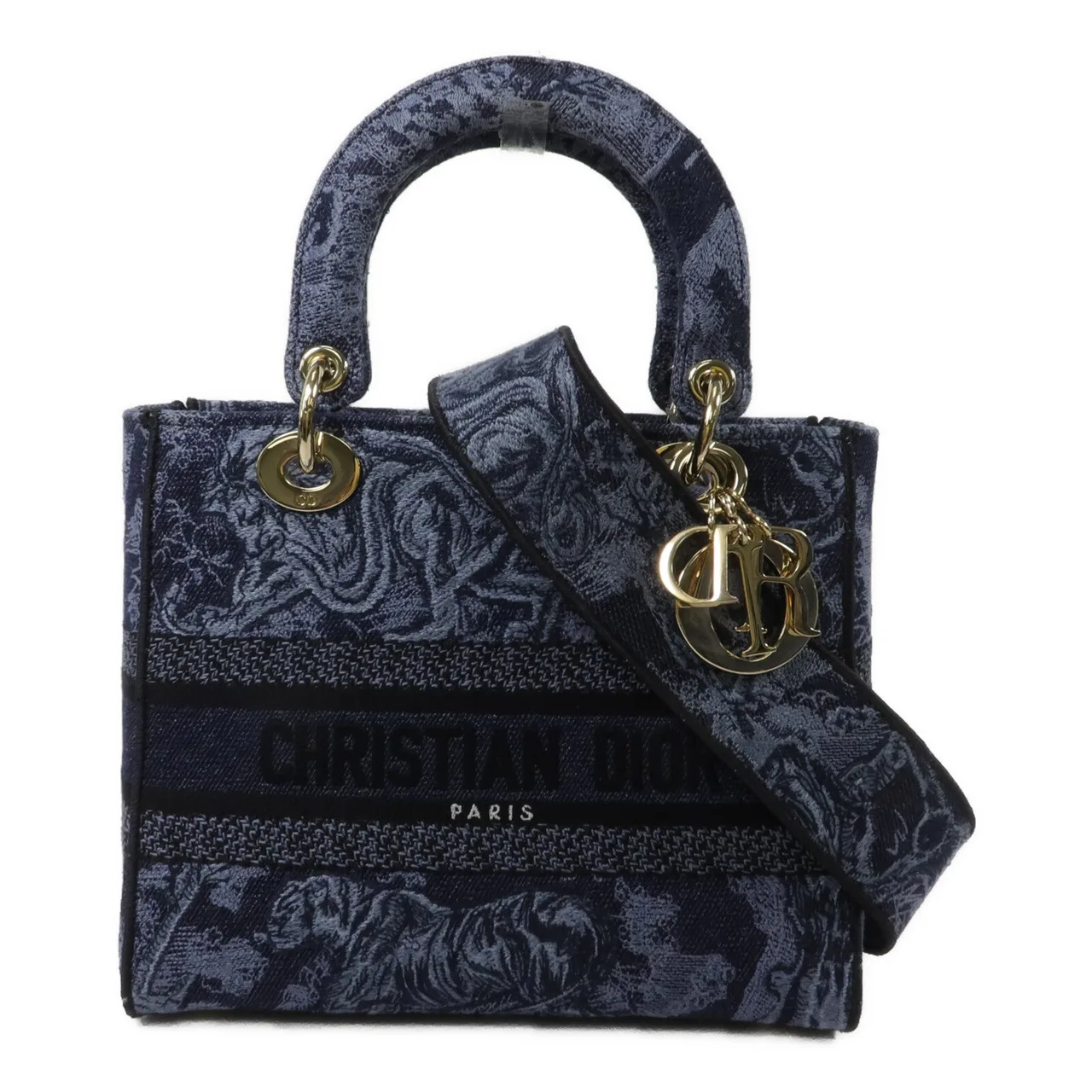 DIOR M0565ORGO 2-Way Bag Canvas