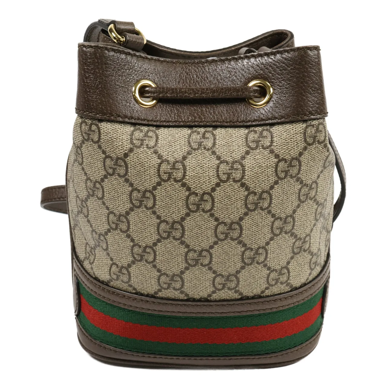 GUCCI Bucket 550620 肩背包 塗層帆布 2