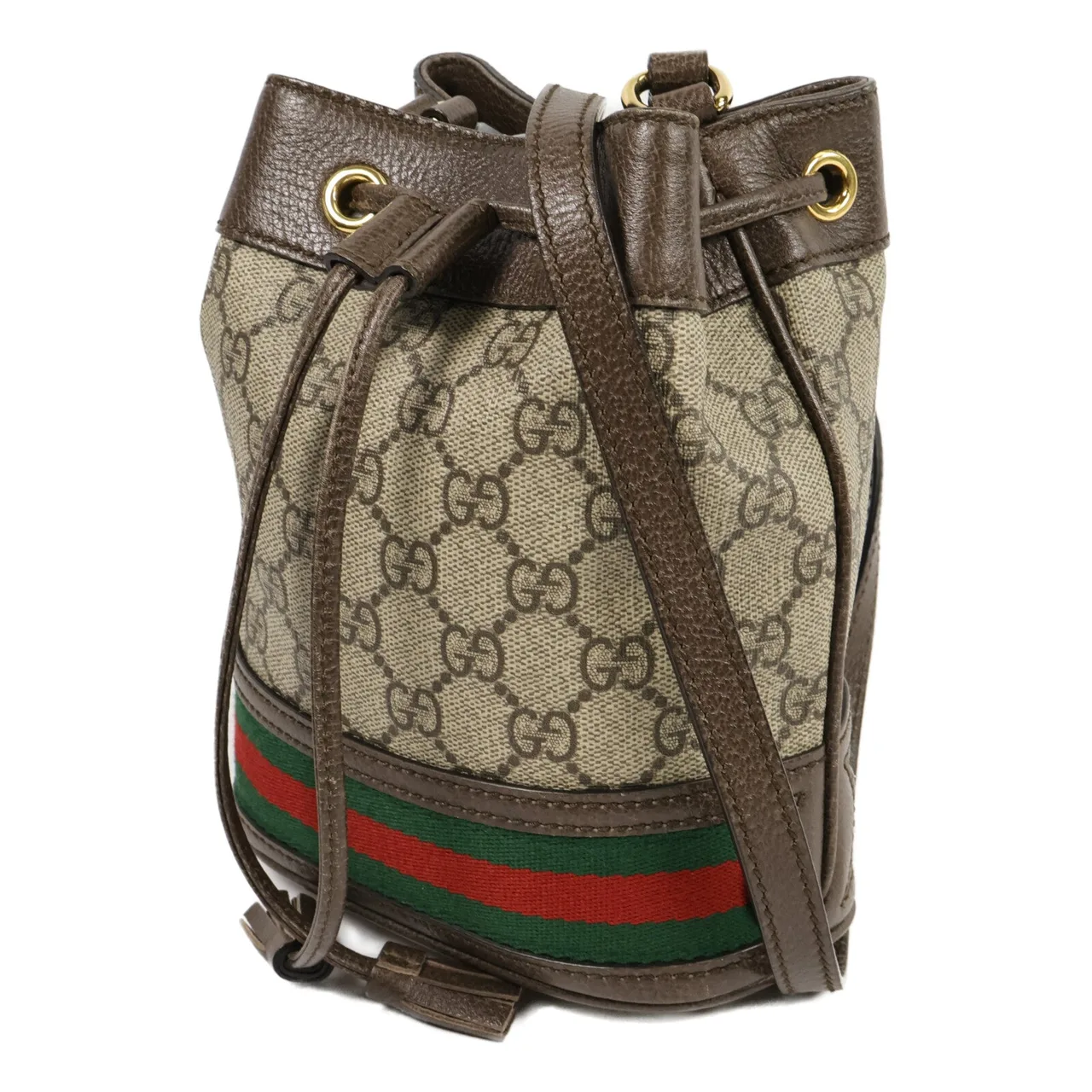 GUCCI Bucket 550620 肩背包 塗層帆布 3
