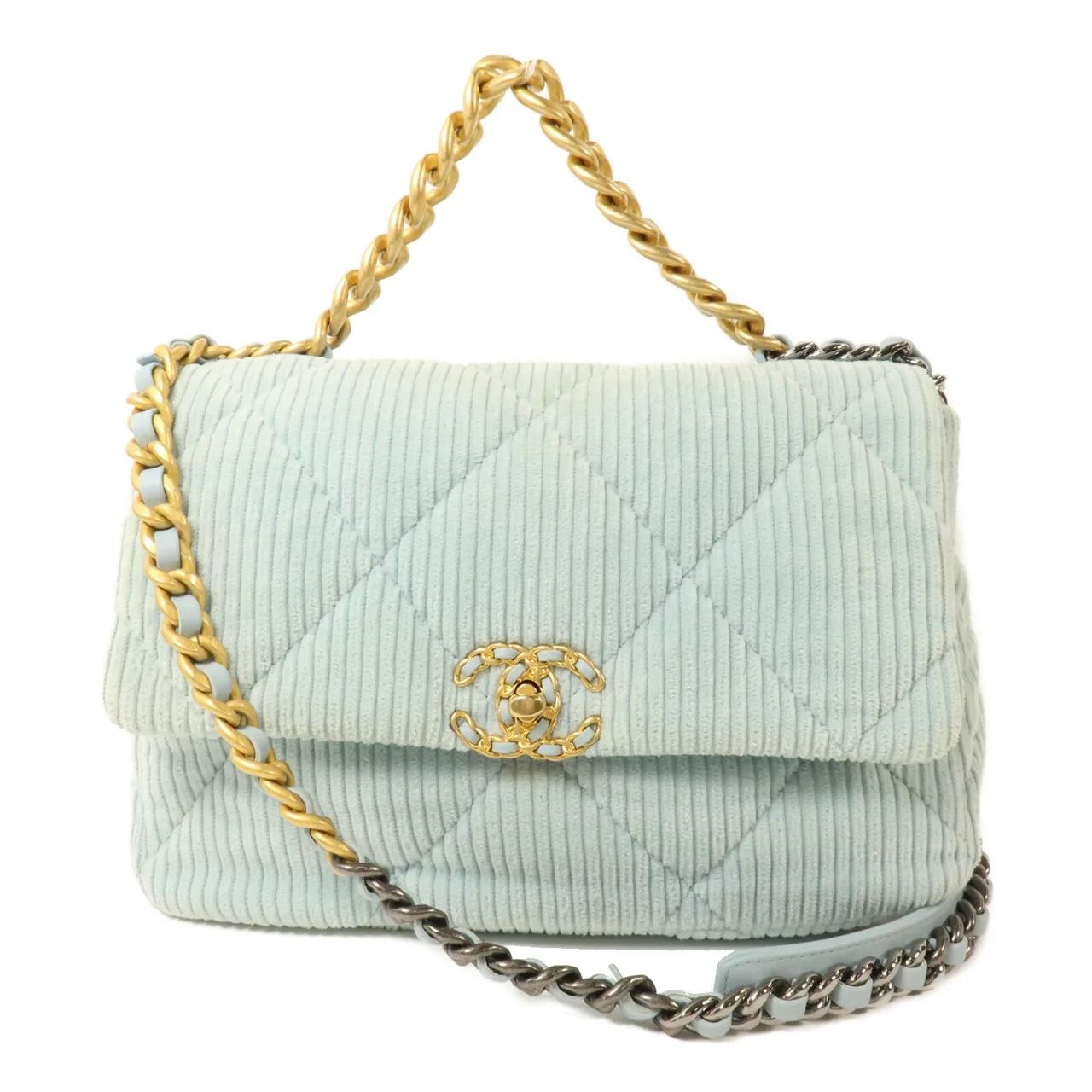 CHANEL AS1161 兩用包 x Corduroy