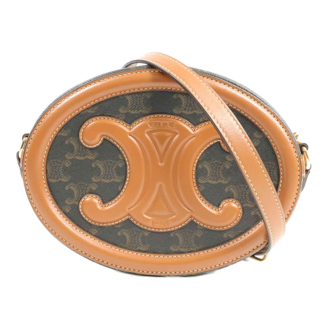 CELINE 肩背包 塗層帆布