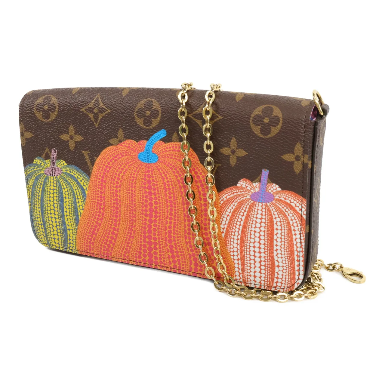 LOUIS VUITTON Felicie M82108 肩背包 塗層帆布 3