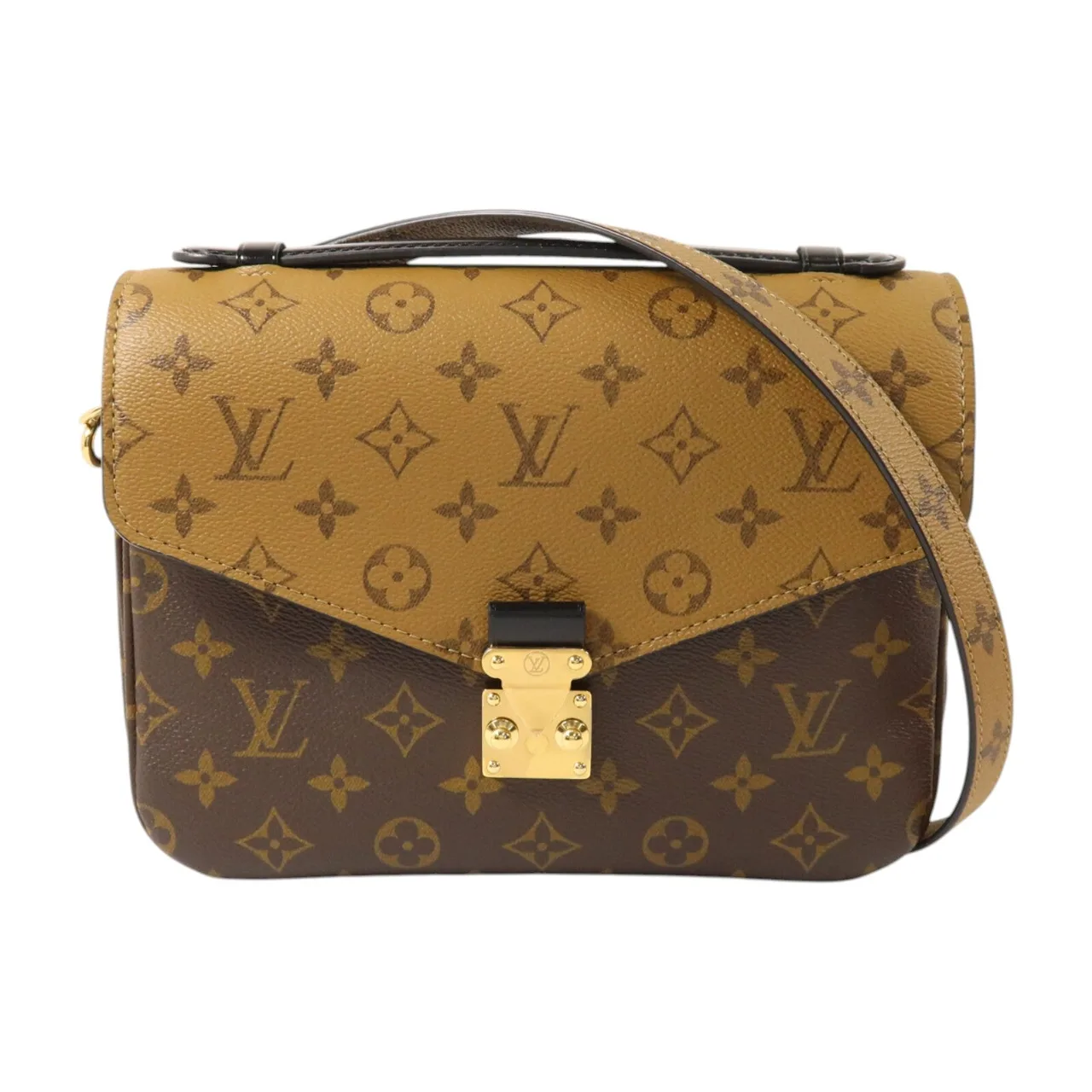 LOUIS VUITTON Pochette Metis M44876 2-Way Bag Coated Canvas
