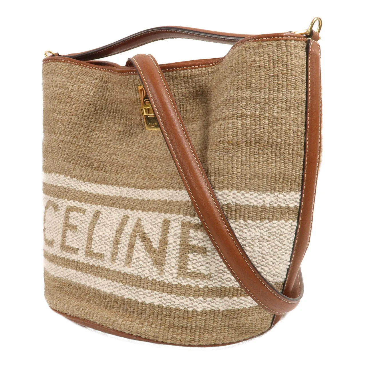CELINE Bucket 195572DJB 兩用包 帆布 3