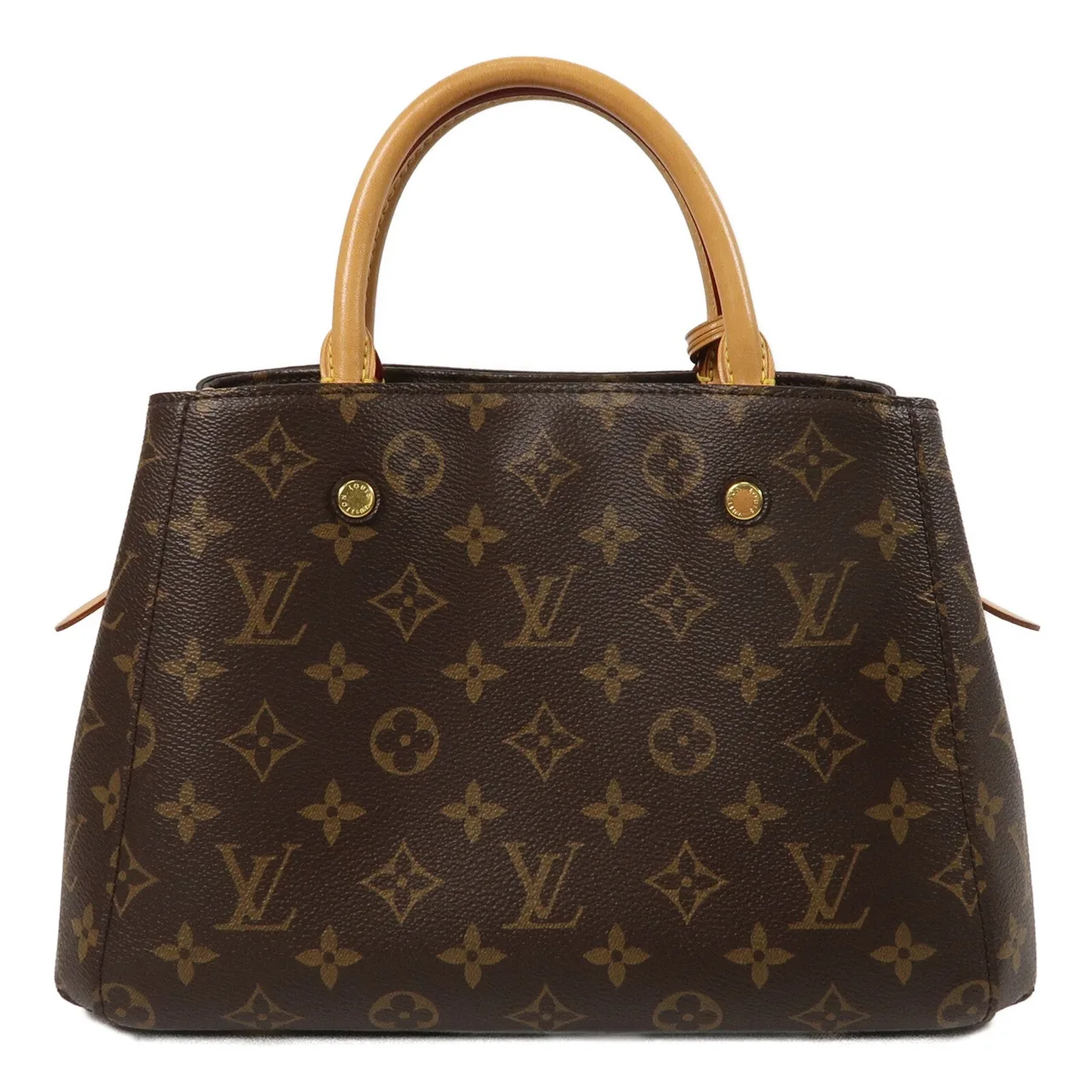LOUIS VUITTON Montaigne M41055 2-Way Bag Coated Canvas 2