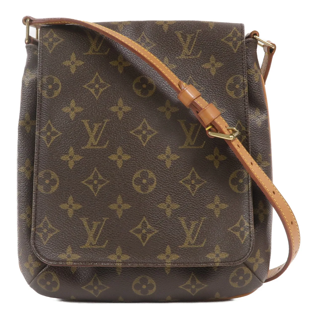 LOUIS VUITTON Musette Salsa M51258 Shoulder Bag Coated Canvas
