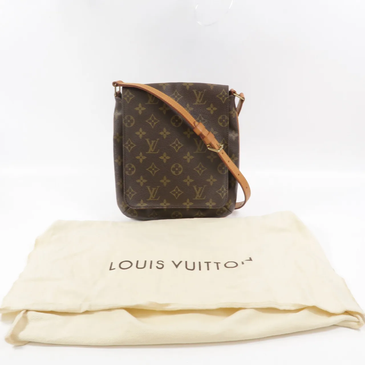 LOUIS VUITTON Musette Salsa M51258 Shoulder Bag Coated Canvas 9