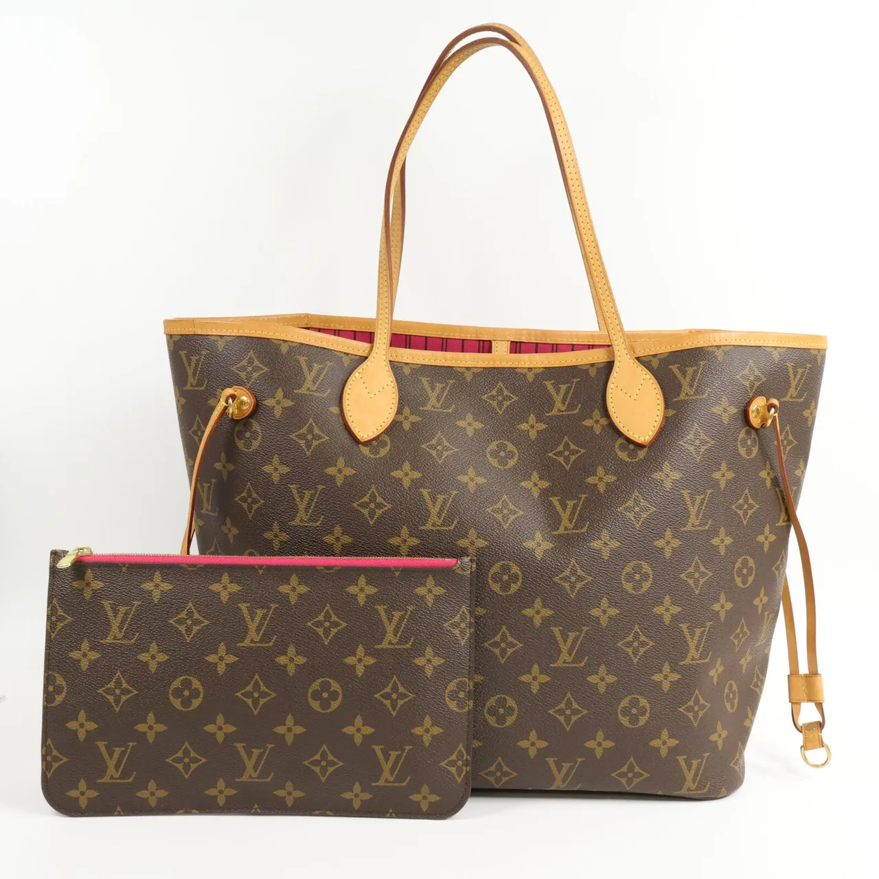 LOUIS VUITTON Neverfull M41178 Tote Bag Coated Canvas 10