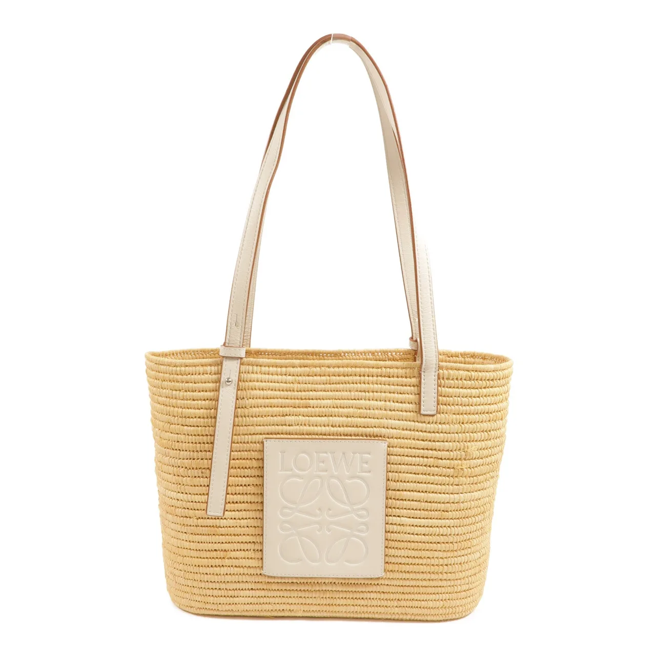LOEWE 托特包 x Raffia