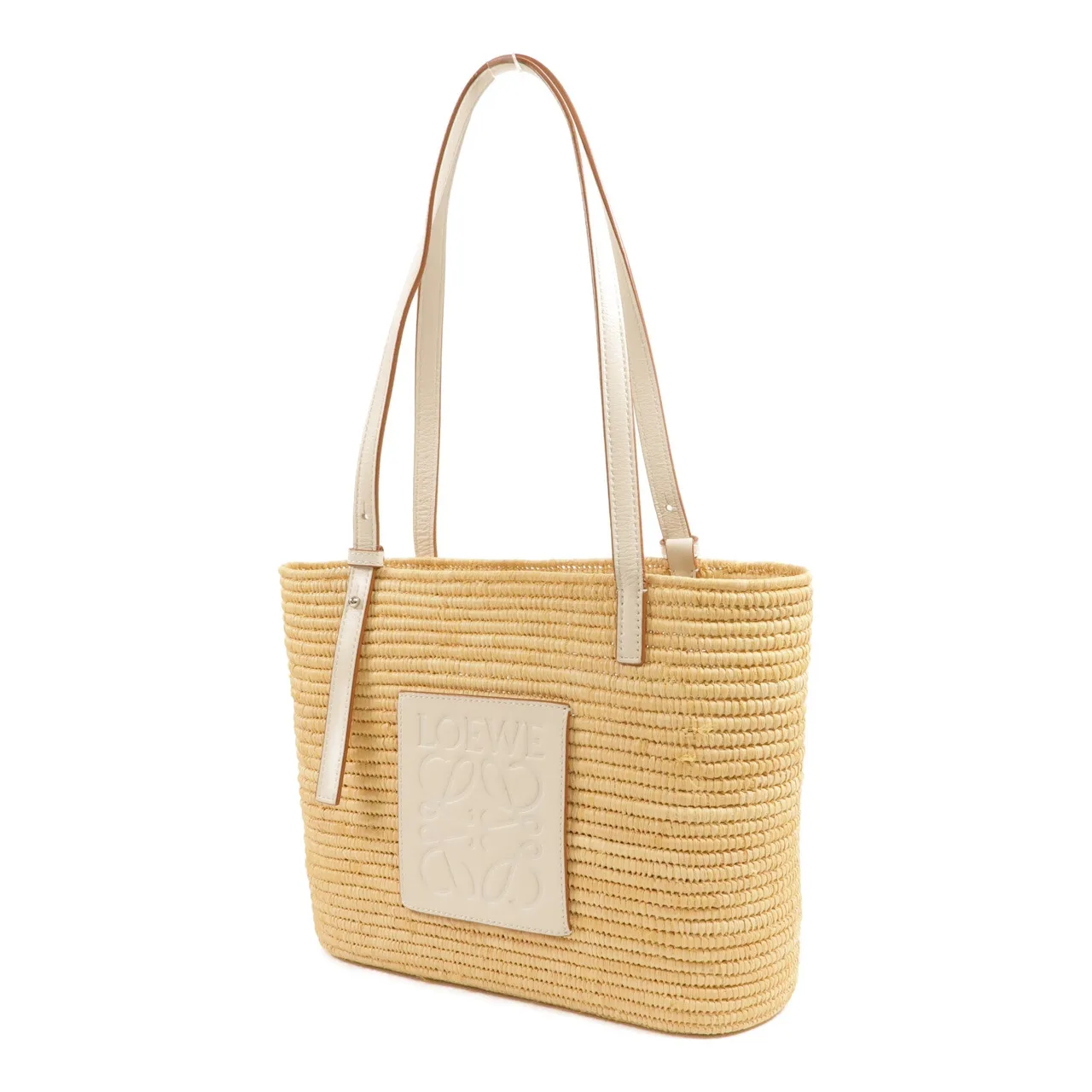 LOEWE 托特包 x Raffia 3