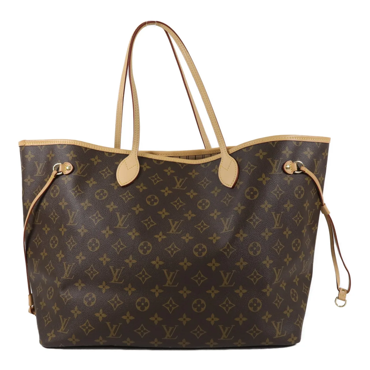 LOUIS VUITTON Neverfull M46978 托特包 塗層帆布