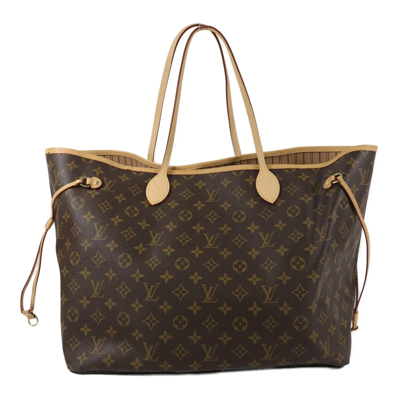 LOUIS VUITTON Neverfull M46978 托特包 塗層帆布 2