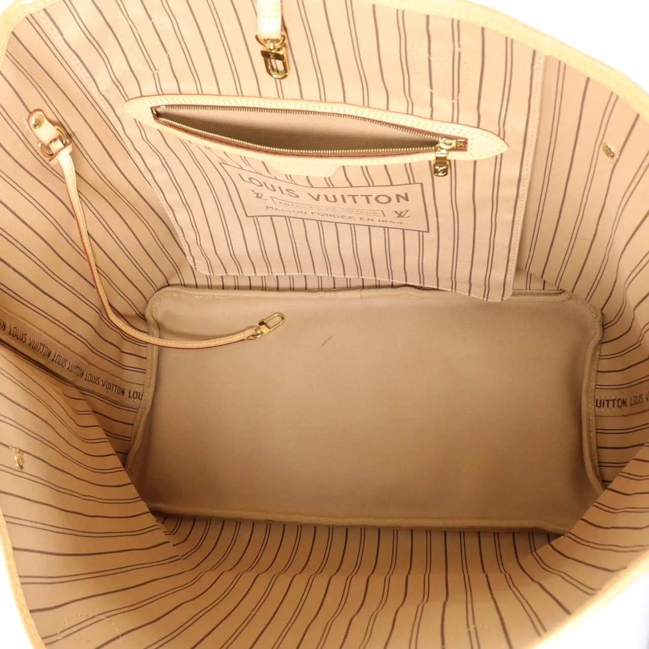 LOUIS VUITTON Neverfull M46978 托特包 塗層帆布 5