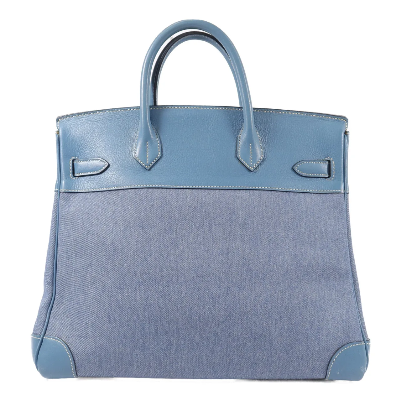HERMES D口 手提包 denim 2