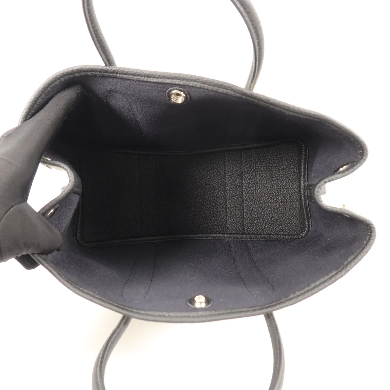 HERMES 托特包 帆布 5