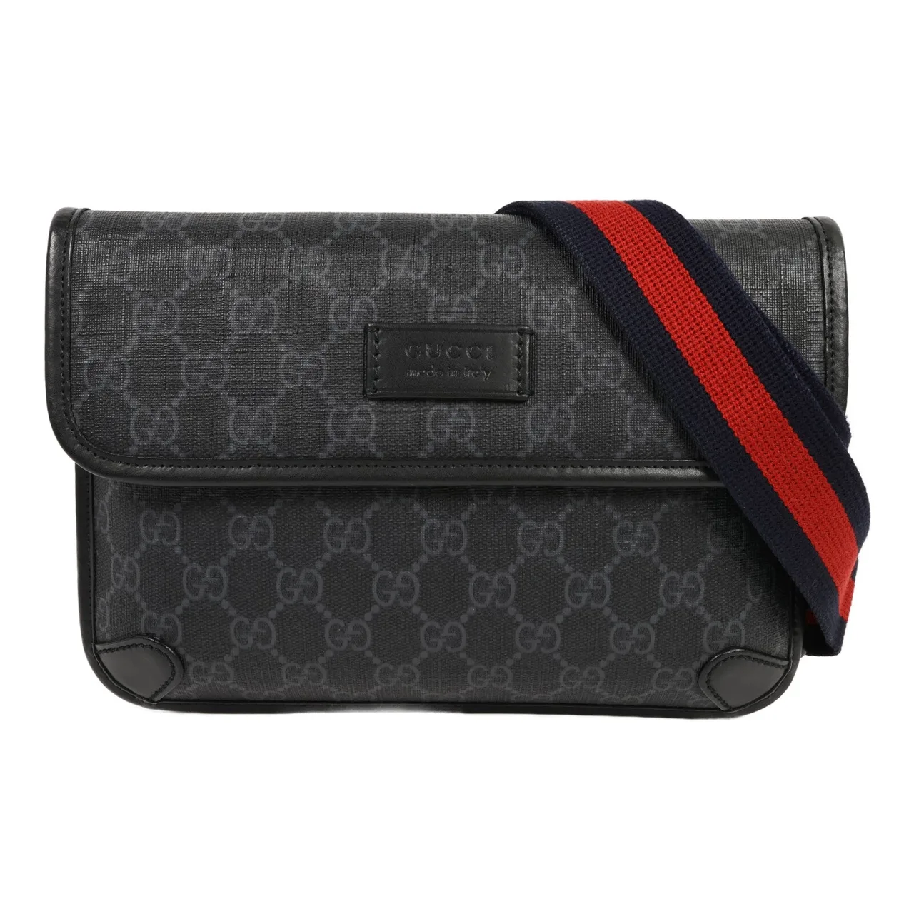 GUCCI 598113 腰包 塗層帆布