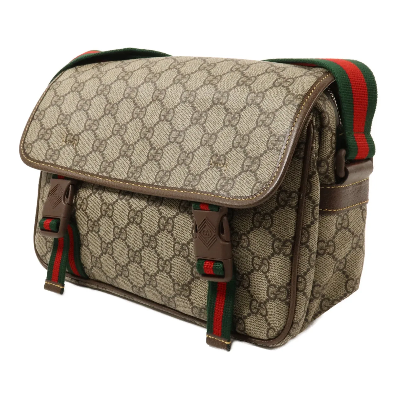 GUCCI 760123 肩背包 塗層帆布 3