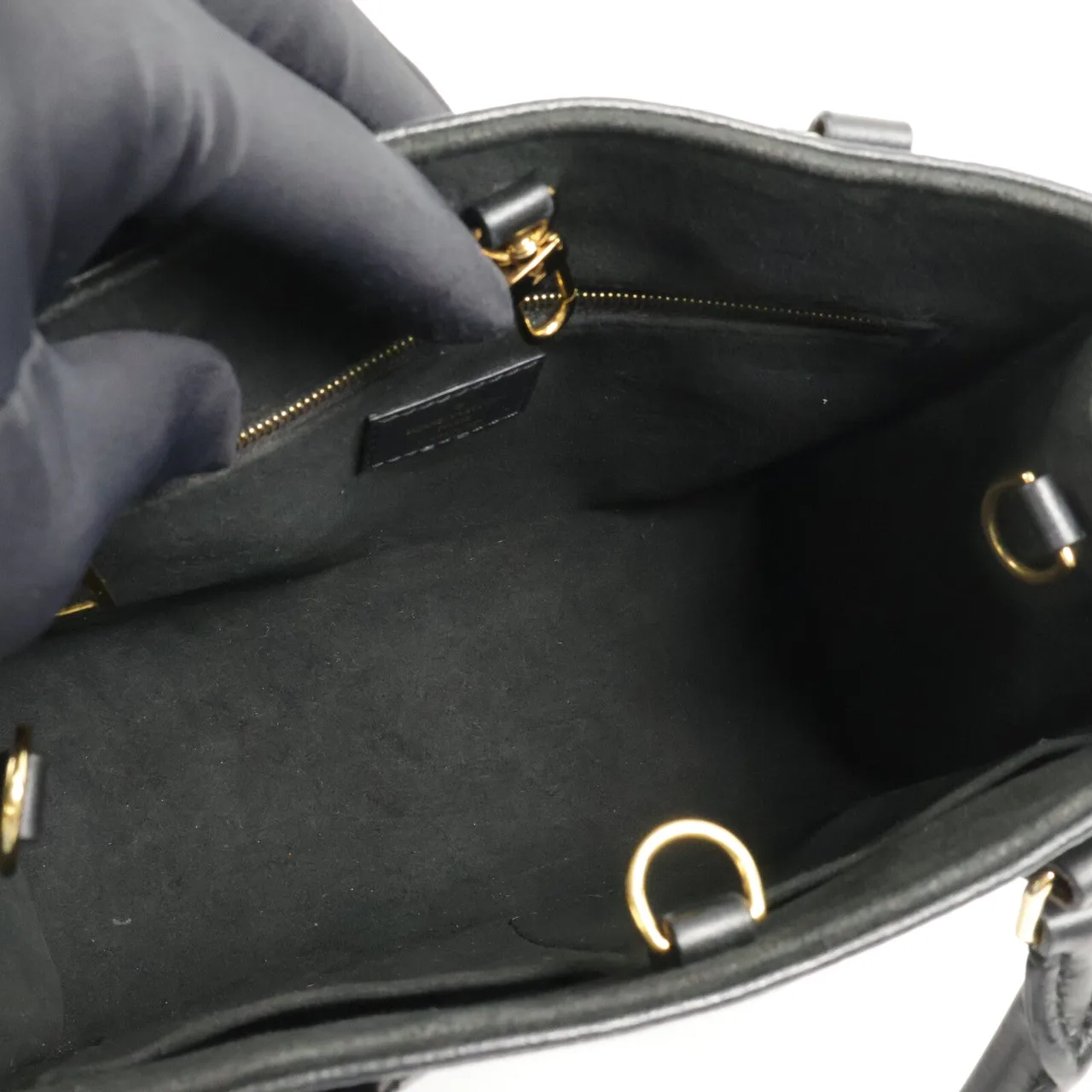 LOUIS VUITTON OnTheGo M45653 2-Way Bag Calfskin 5