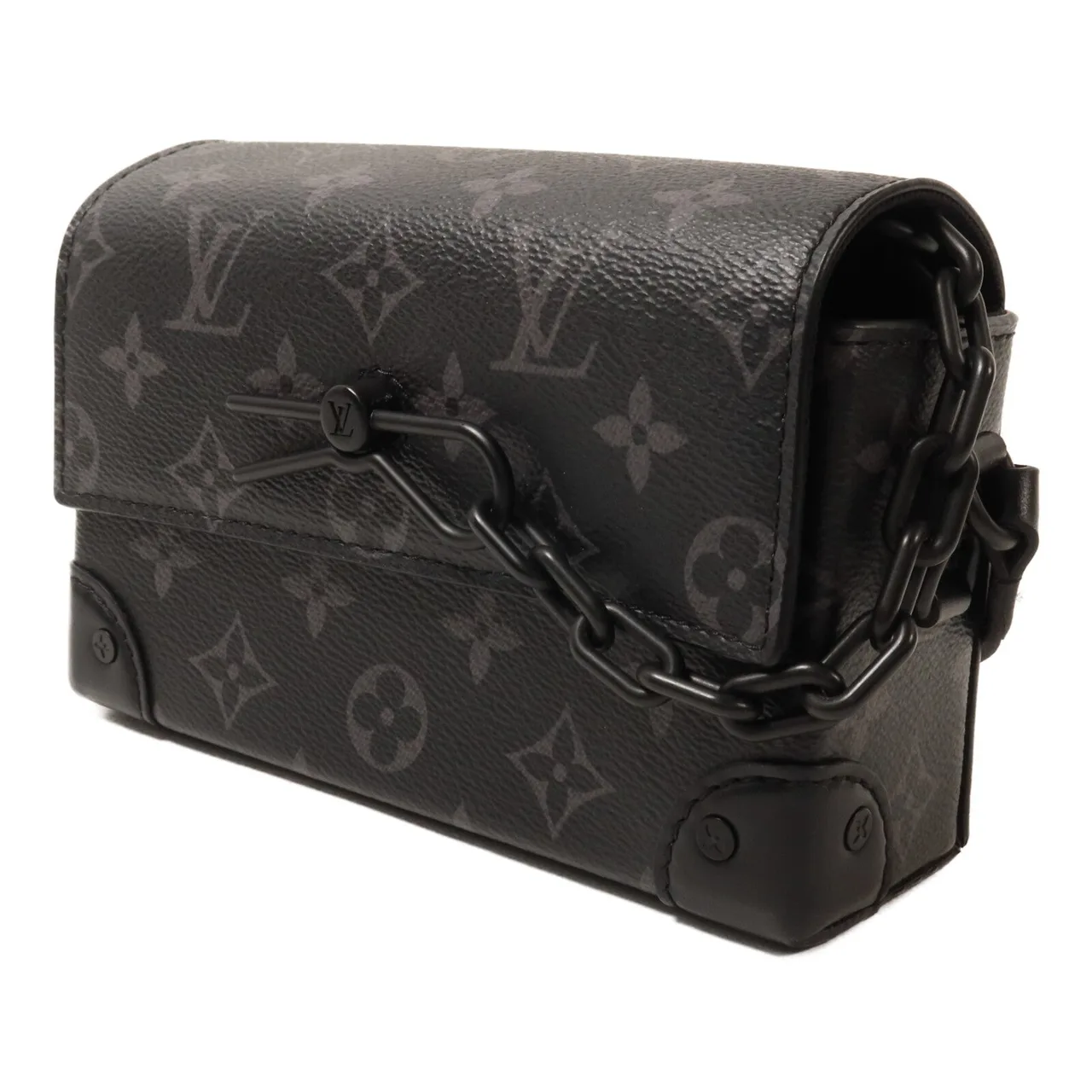 LOUIS VUITTON Steamer M81783 肩背包 塗層帆布 3