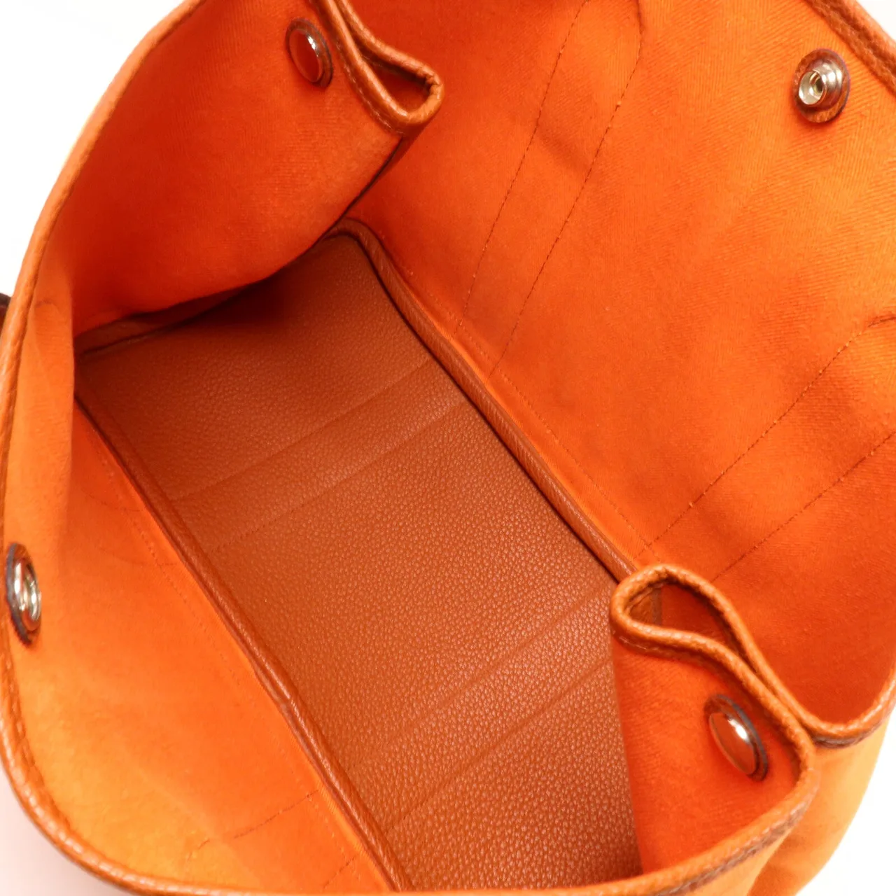 HERMES 手提包 帆布 5