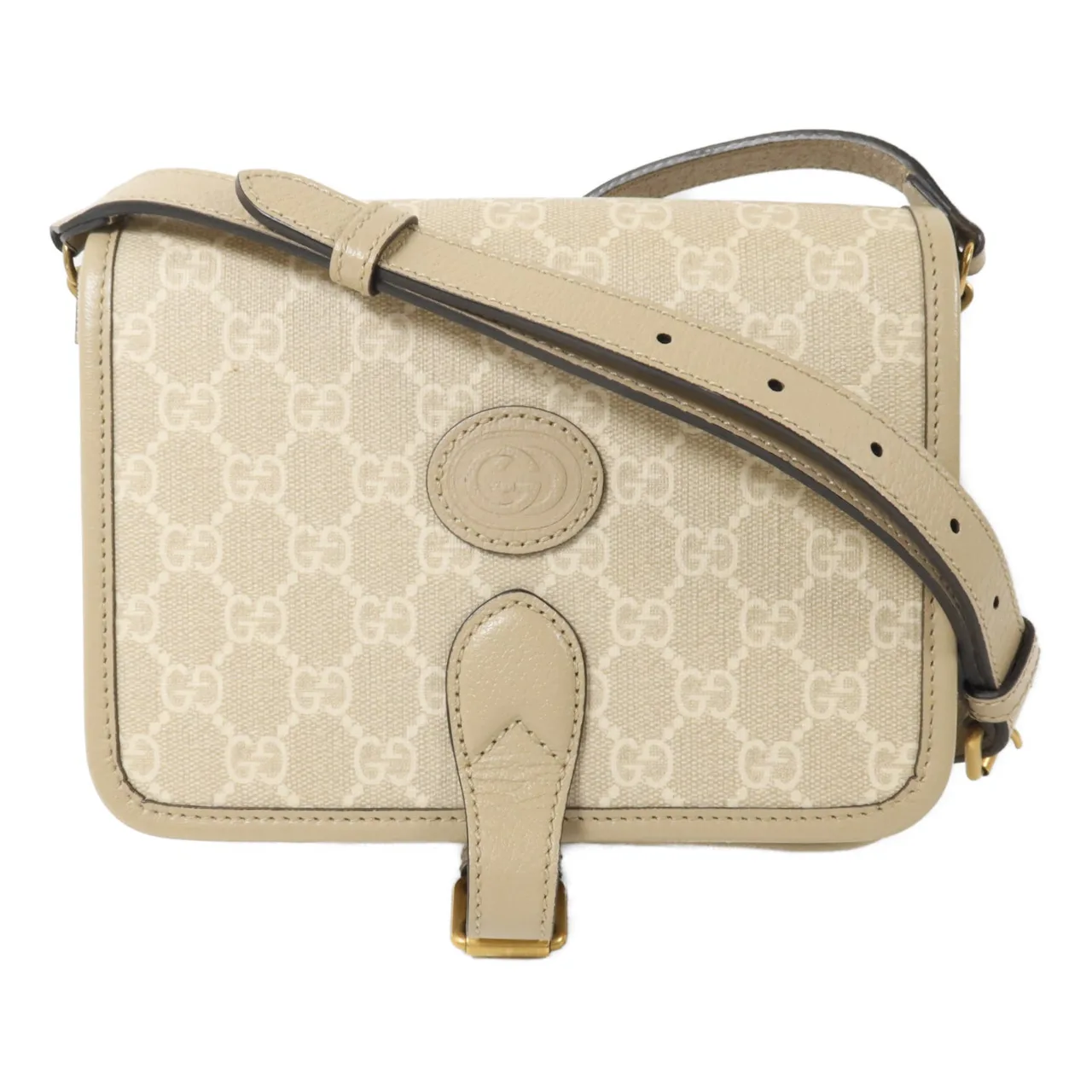 GUCCI 671620 肩背包 塗層帆布