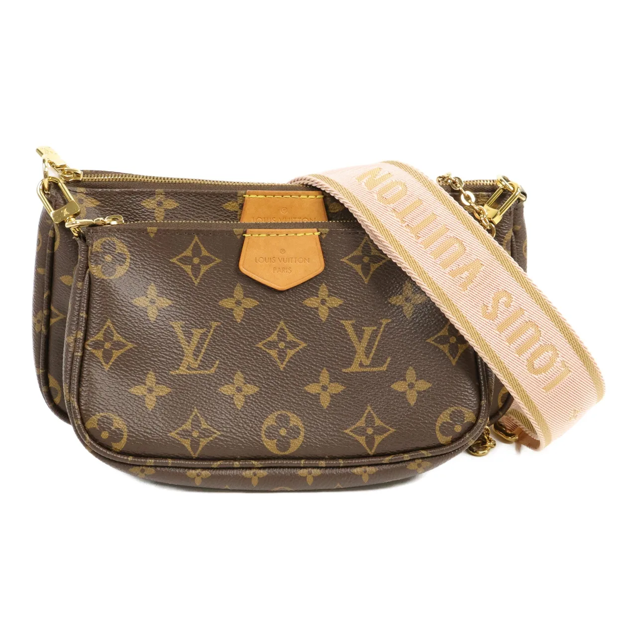 LOUIS VUITTON Multi Pochette M44840 2-Way Bag Coated Canvas