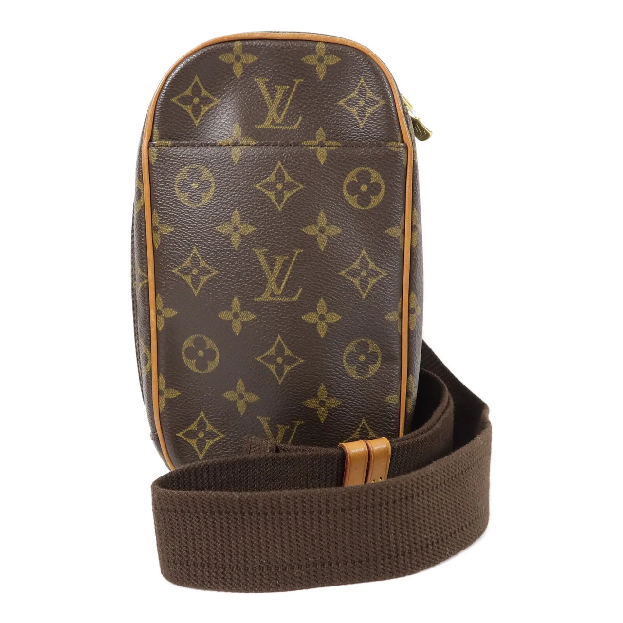 LOUIS VUITTON Pochette Gange M51870 Belt Bag Coated Canvas