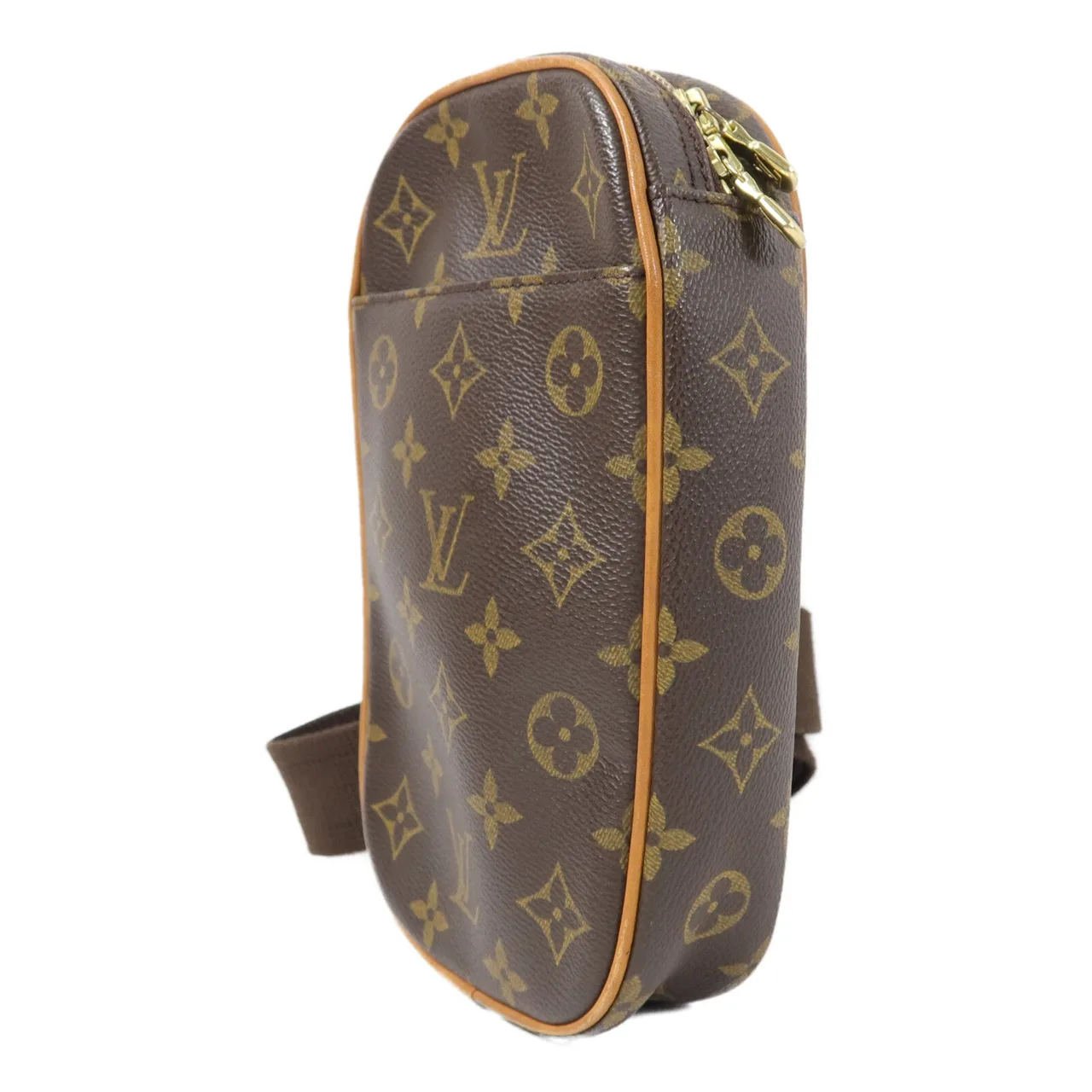 LOUIS VUITTON Pochette Gange M51870 Belt Bag Coated Canvas 3