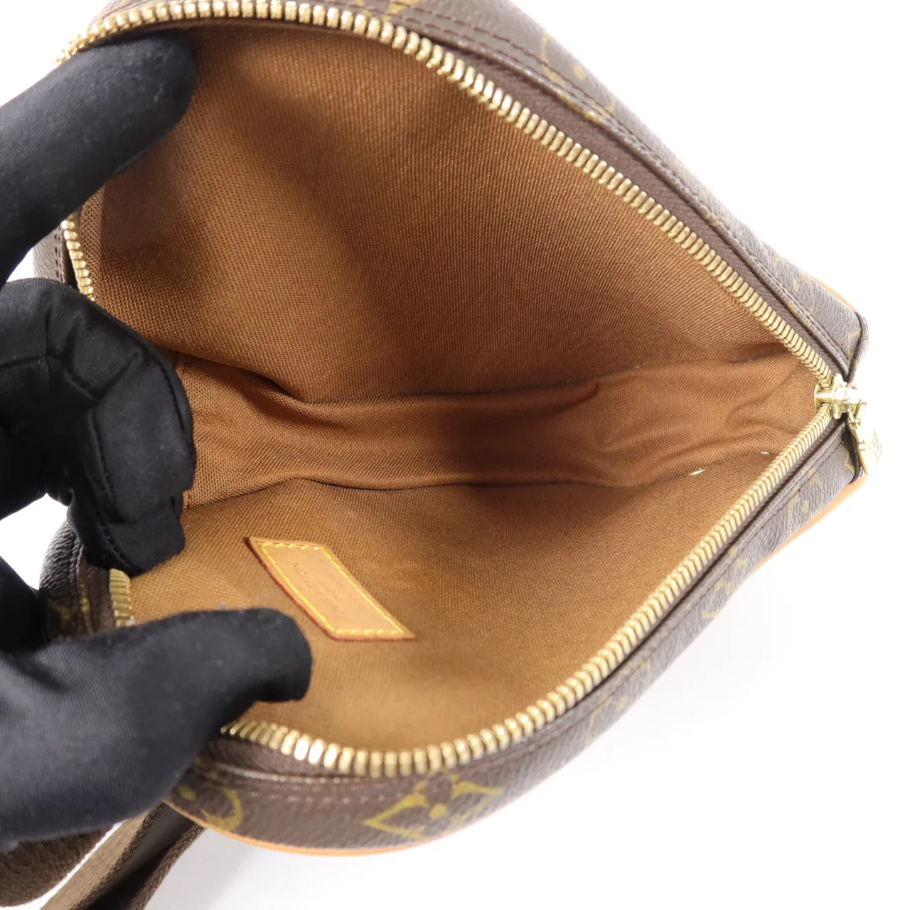 LOUIS VUITTON Pochette Gange M51870 Belt Bag Coated Canvas 5