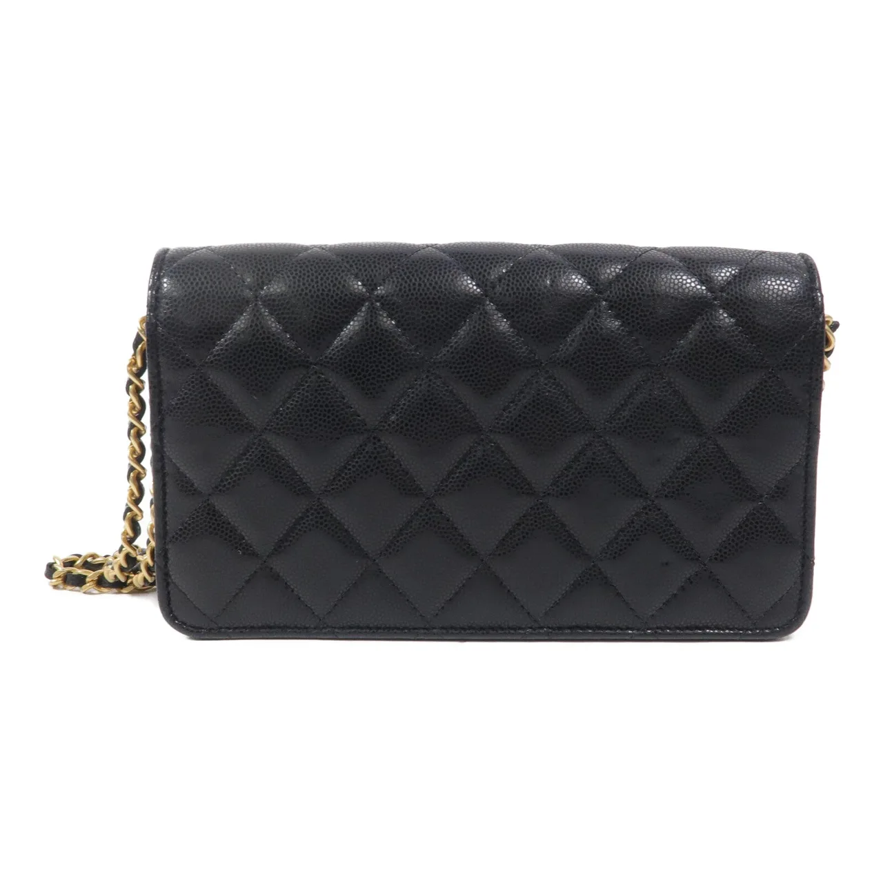 CHANEL WOC Shoulder Bag Calfskin 2