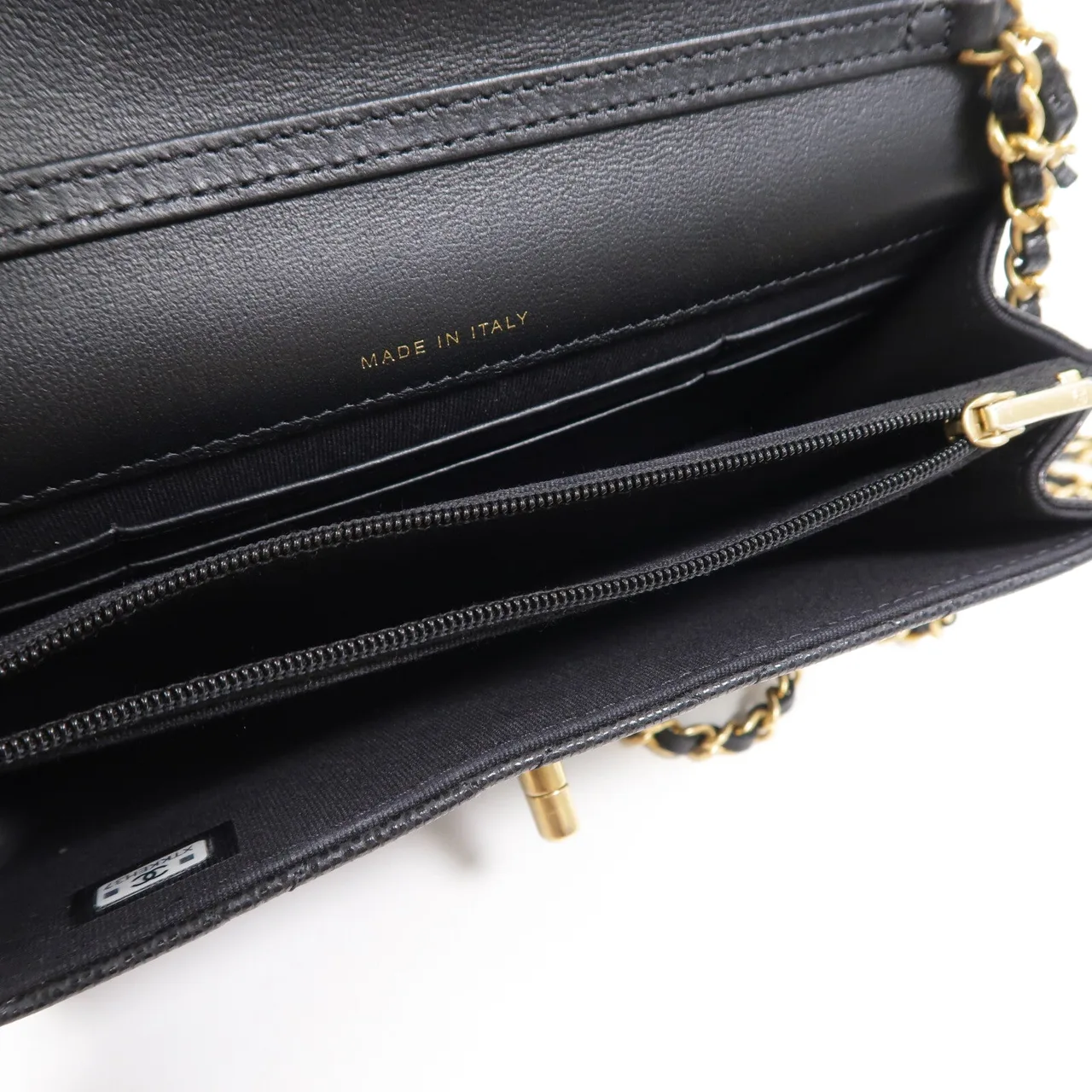CHANEL WOC Shoulder Bag Calfskin 5