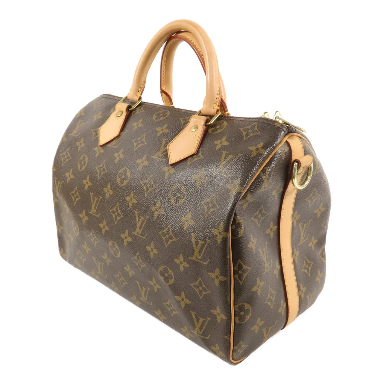 LOUIS VUITTON Speedy Bandouliere M41112 兩用包 塗層帆布 3