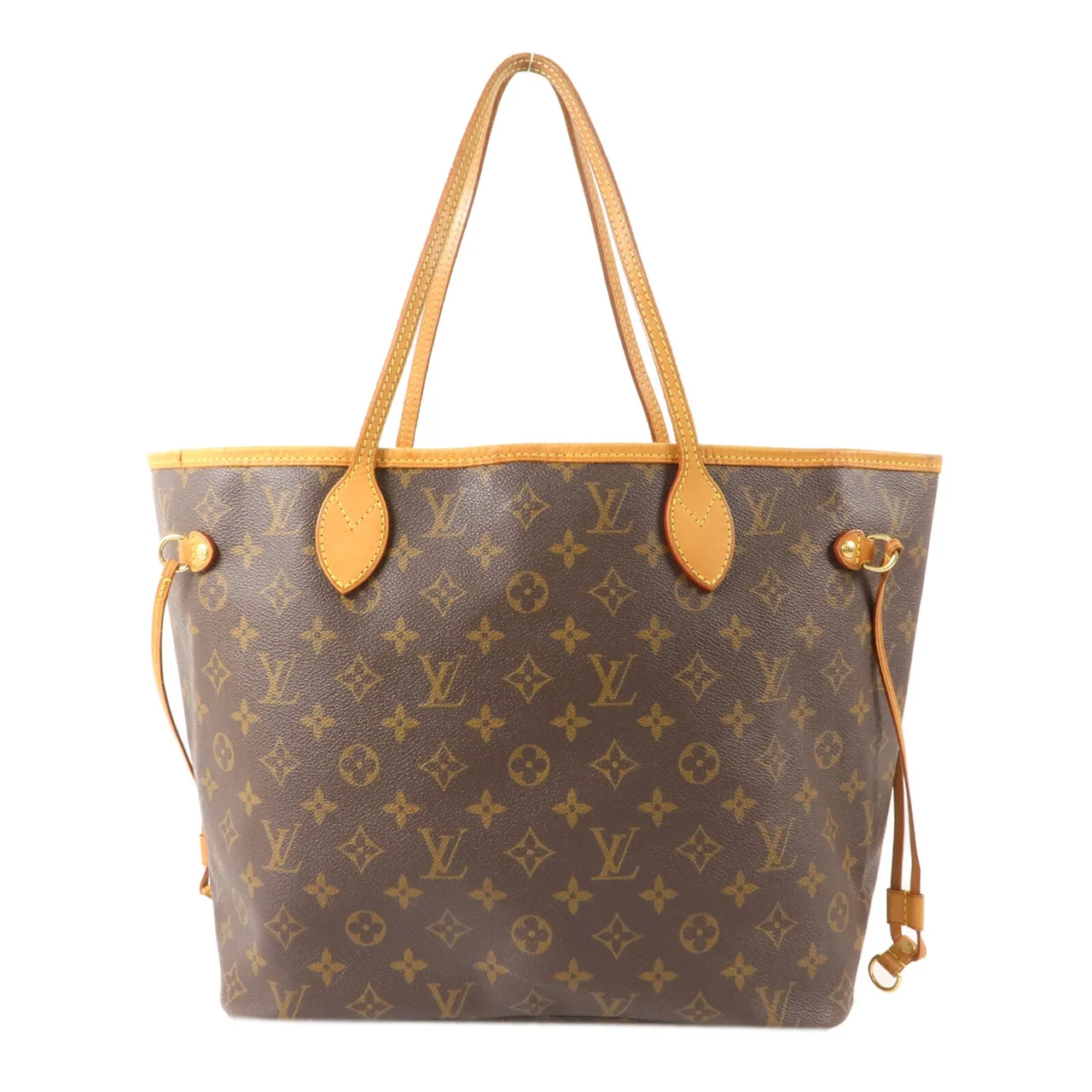 LOUIS VUITTON Neverfull M40156 Tote Bag Coated Canvas