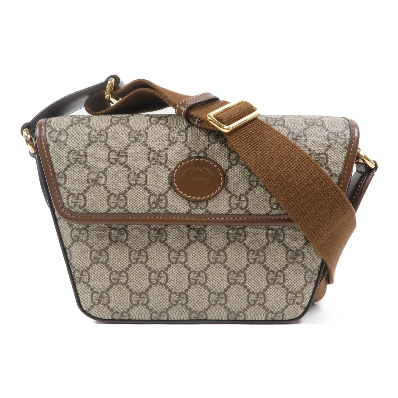 GUCCI 715767 肩背包 塗層帆布