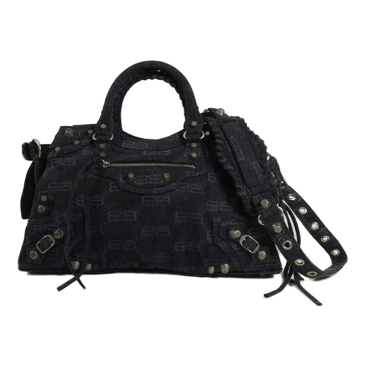 BALENCIAGA 700457 兩用包 denim