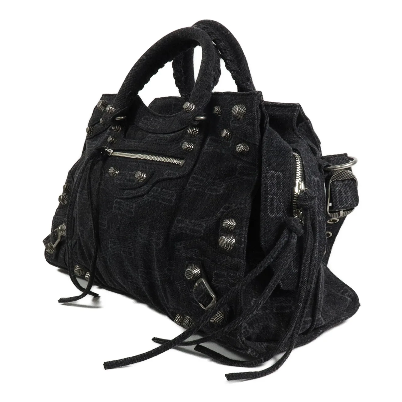 BALENCIAGA 700457 兩用包 denim 3