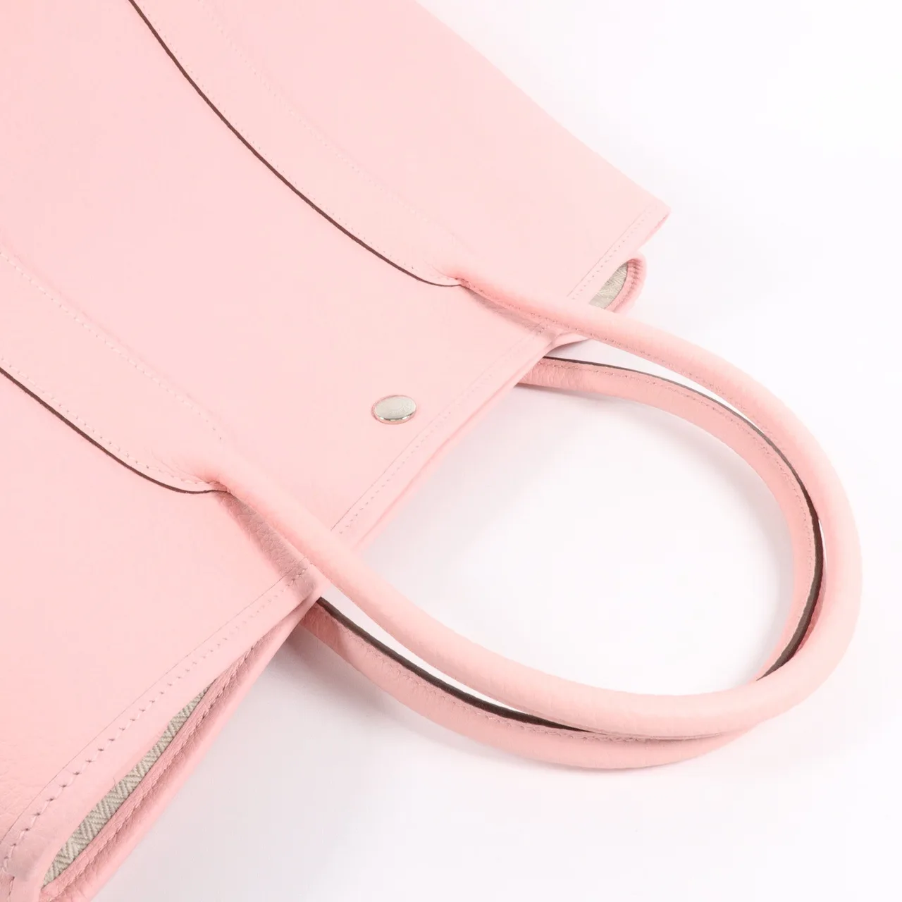 HERMES Tote Bag Calfskin 8