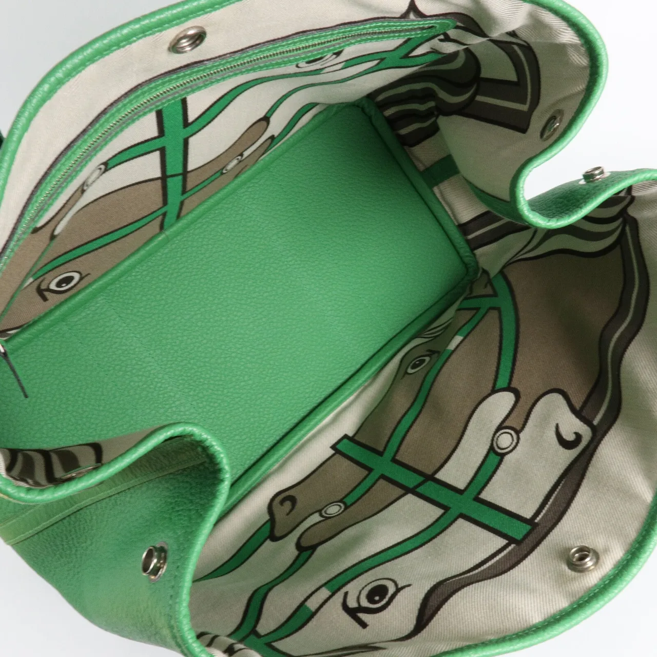 HERMES 托特包 牛皮 5
