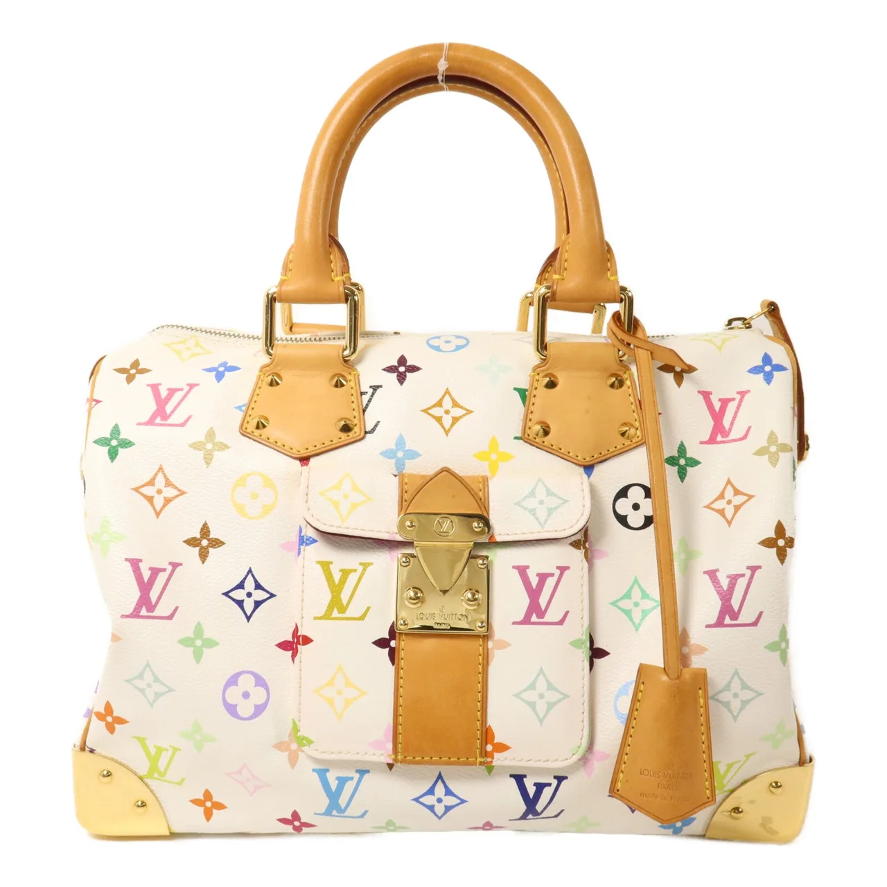 LOUIS VUITTON Speedy M92643 手提包 塗層帆布