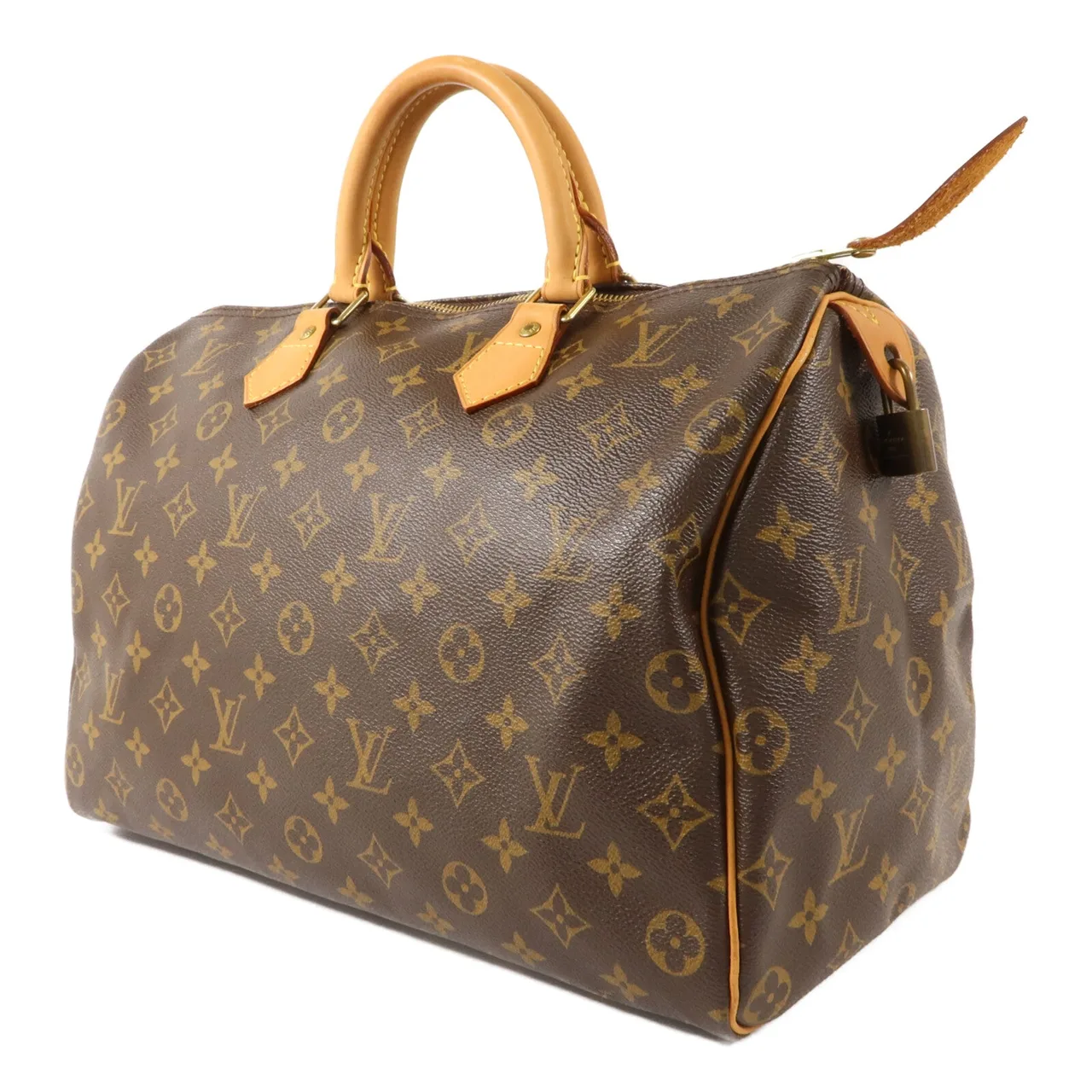 LOUIS VUITTON Speedy M41107 Handbag Coated Canvas 3