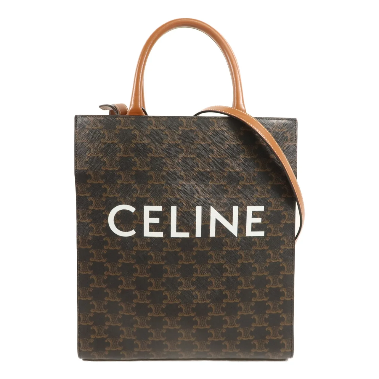 CELINE 兩用包 塗層帆布